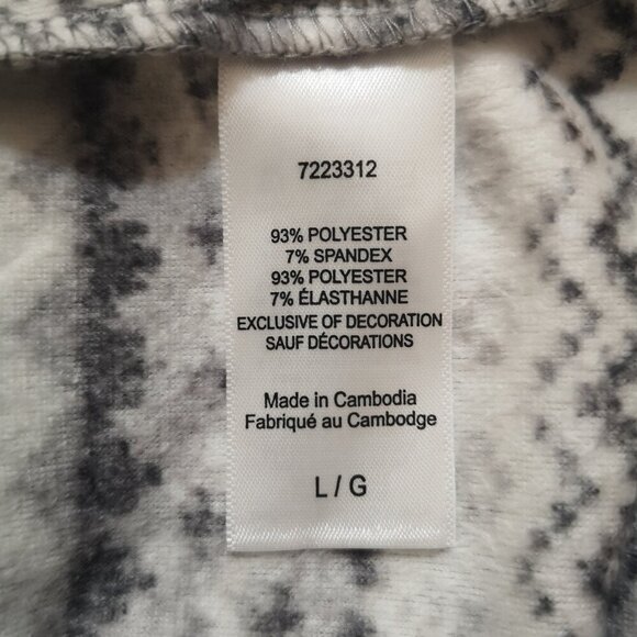 Nautica Ladies Size Large 2 Piece Long Sleeves Loose Fit Lounge Set - Picture 5 of 15